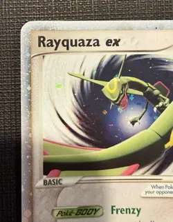 2003 Pokemon Nintendo Black Star Promos Rayquaza ex #039 - Image 4