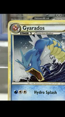 Pokemon TCG Gyarados Heartgold Soulsilver 4/123 Holo Rare - Image 2