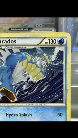 Pokemon TCG Gyarados Heartgold Soulsilver 4/123 Holo Rare - Image 3