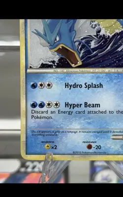 Pokemon TCG Gyarados Heartgold Soulsilver 4/123 Holo Rare - Image 5