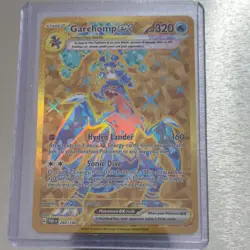 Pokemon Garchomp ex Hyper Rare Full Art Tera Holo SV04 Paradox Rift 260/182 Eng - Image 1