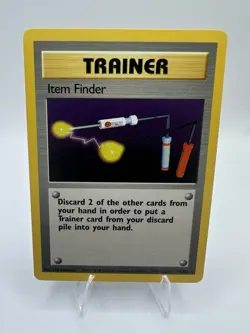 Item Finder 74/102 - Base Set - Vintage 1999 - Pokemon TCG - Image 1