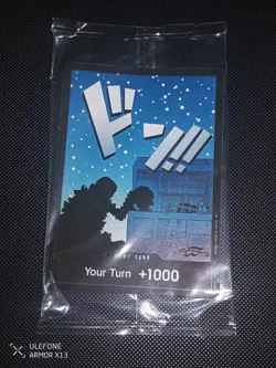 One Piece Gum-Gum Devil Fruit Collection Vol. 3 Promo Card And Card Sleeves NM/M - Image 3