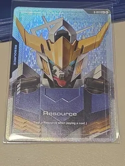 Resource (R-017)(C+) Gundam Card Game Dual Impact . C+• R-017 - Image 1