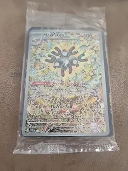 SEALED Pokemon TCG Surging Sparks Magneton ETB Promo Card #159 Mint FACTORYFRESH - Image 1