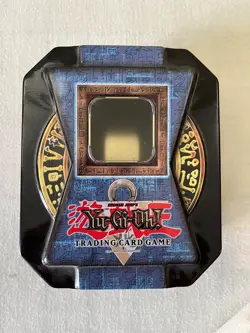1996 Yu-Gi-Oh! Collectible Tin--Empty/No Cards-Clear Window-EXCELLENT Condition - Image 1