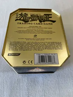 1996 Yu-Gi-Oh! Collectible Tin--Empty/No Cards-Clear Window-EXCELLENT Condition - Image 2