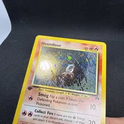 Pokemon 2001 1st Edition Houndour Holo Neo Discovery Card 5/75 - M/NM 🔥 - Image 5