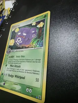 Pokemon Weezing Card 33/113 EX Delta Species Reverse Holo Stamped - Image 2