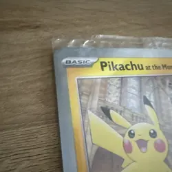 Pokemon Pikachu At The Museum Promo Card Sealed - Image 4
