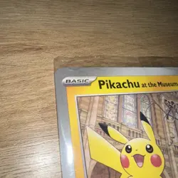 Pokemon Pikachu At The Museum Promo Card Sealed - Image 5