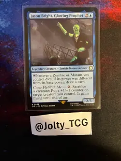MTG Magic Jason Bright, Glowing Prophet 0032 Universes Beyond: Fallout PIP - Image 1