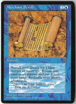 Merchant Scroll Common Homelands LP/MP MTG - Image 1