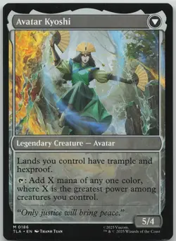 The Legend of Kyoshi 186 Mythic Avatar: The Last Airbender NM MTG - Image 2