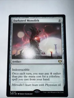 2023 Magic: The Gathering Darksteel Monolith CMM Rare Non-Foil #073 Near Mint - Image 1