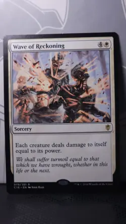 Wave of Reckoning 079/351 Commander 2016 MTG Sorcery - Image 1