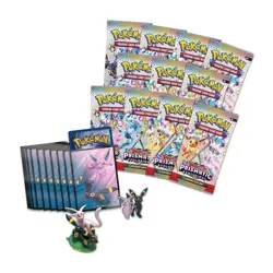 Pokemon TCG Prismatic Evolutions Premium Figure Collection - In Hand - 11 Packs - Image 2