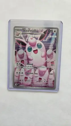 Wigglytuff 105/094 Illustration Rare Holo Me02 Phantasmal Flames Pokemon (c) - Image 1
