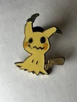Mimikyu Pokemon Official Collector's Pin - Pokemon TCG 2017 Exclusive (used) - Image 1
