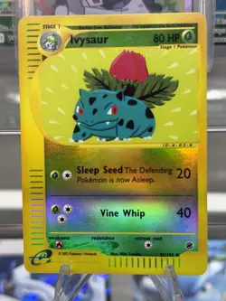 Ivysaur - Pokemon TCG 82/165 - Expedition Base Set - Reverse Holo - Image 1