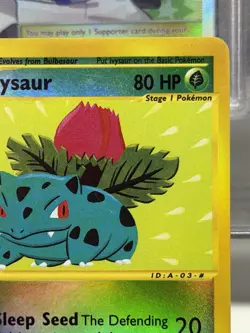 Ivysaur - Pokemon TCG 82/165 - Expedition Base Set - Reverse Holo - Image 4