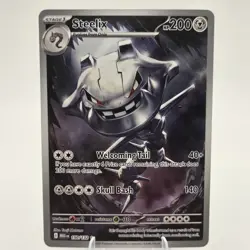 Pokemon Mega Evolution Steelix 150/132 Illustration Rare - Image 1