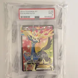 Pokemon Xerneas EX 146/146 XY Ultra Rare Full Art Holo PSA 9 Basic 170HP 2014 - Image 1