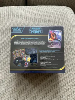 Pokemon Phantasmal Flames Pokemon Center ETB Elite Trainer Box Sealed New - Image 4