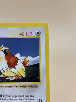 1999 Pokemon Pidgey 57/102 1st Edition Shadowless Vintage Base Set TCG - Image 4