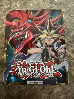 2016 Yu-Gi-Oh! TCG: Yugi & Slifer The Sky Dragon Mega Tin TIN ONLY (4542) - Image 1