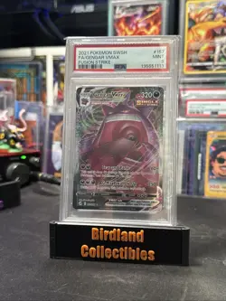 Pokemon TCG Gengar VMAX Full Art Fusion Strike Card 157/264 PSA 9 - Image 1