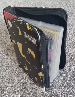 Pokemon 205 card lot COMES WITH BINDER - Image 1