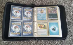 Pokemon 205 card lot COMES WITH BINDER - Image 5