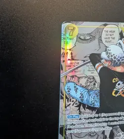 One Piece CCG Trafalgar Law Royal Blood Foil Card OP10-119 Manga English - Image 3