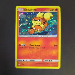 Pokemon Card TCG: Growlithe 1/12 - McDonald's Collection 2018 - Image 1