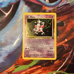 Mr. Mime - 6/64 - Pokemon Jungle Unlimited Holo Rare Card WOTC - Image 1