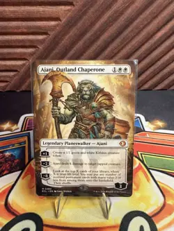 Ajani, Outland Chaperone (Borderless) Lorwyn Eclipsed Regular - Image 1