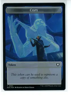 Golem 12 / Copy 1 - Foil - Token - EOE - NM - MTG Magic the Gathering - Image 2