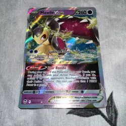 Pokemon Card Mawile VSTAR 071/195 Rare Holo Silver Tempest Near Mint - Image 2