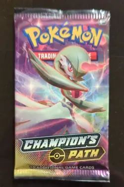 🔥Pokemon TCG Champion's Path Booster Pack (4 packs) Art Set Gardevoir Alcremie - Image 3