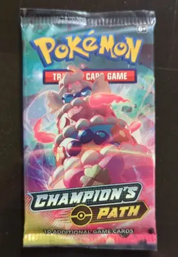 🔥Pokemon TCG Champion's Path Booster Pack (4 packs) Art Set Gardevoir Alcremie - Image 4