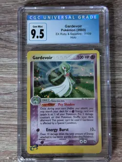 2004 Pokemon EX Ruby & Sapphire Gardevoir Holo #7 CGC Gem Mint 9.5/10 - Image 1