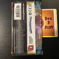 POKEMON DARKNESS ABLAZE - 4x Booster Packs - Art Set - Factory Sealed - TCG - Image 4