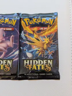 Pokemon Hidden Fates Booster Pack x4 Complete Art Set – Factory Sealed - Image 5