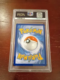 2021 Pokemon SWSH182 Vaporeon Vmax Premium Collection Jumbo PSA 8 - Image 2