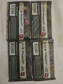 Pokemon Sword & Shield Rebel Clash 4 Booster Pack Art Set Sealed - Image 2