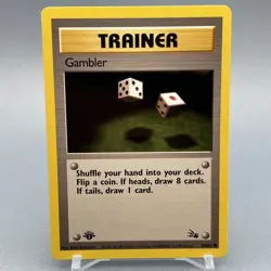 Gambler 60/62 - Fossil - 1st Edition - Pokemon TCG - Image 2