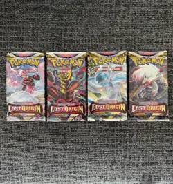 Pokemon TCG Sword & Shield Lost Origin Booster Packs Art Set - Factory Sealed - Image 1