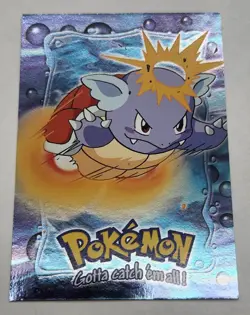Pokemon Topps Wartortle Rainbow Holo #E8-12 - Image 1