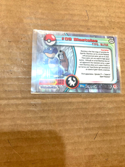 1999 Pokemon TV Animation Series 1 #09 Blastoise Blue Logo free shipping - Image 2